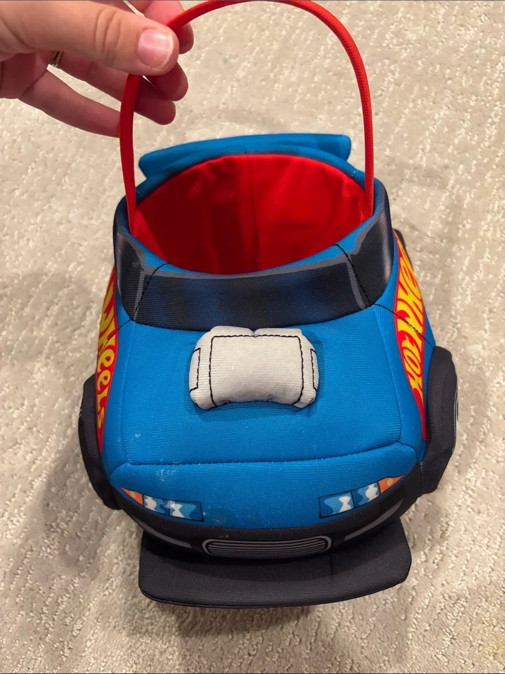 Hot Wheels Plush Halloween Basket
